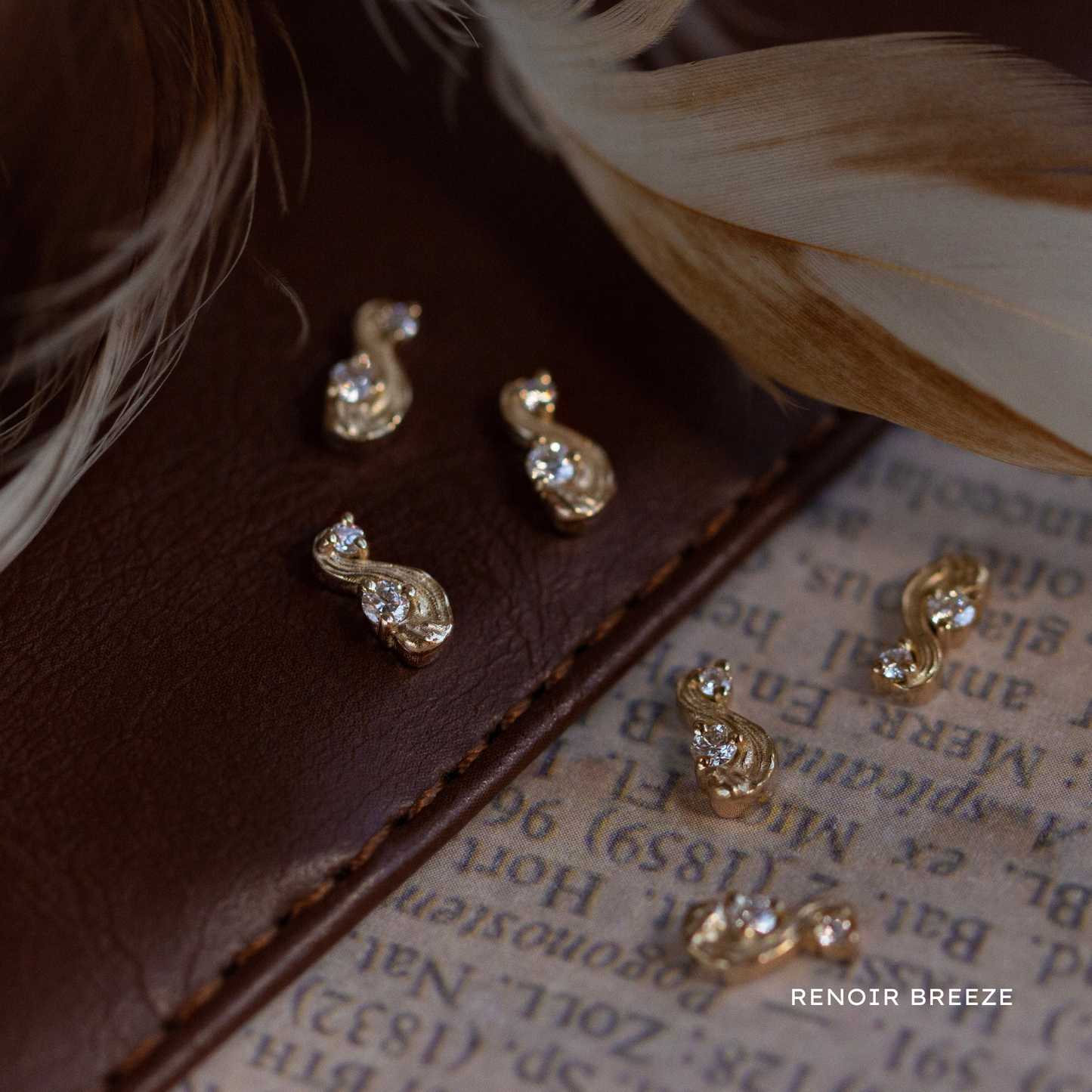 Renoir Breeze Threaded End with Diamond
