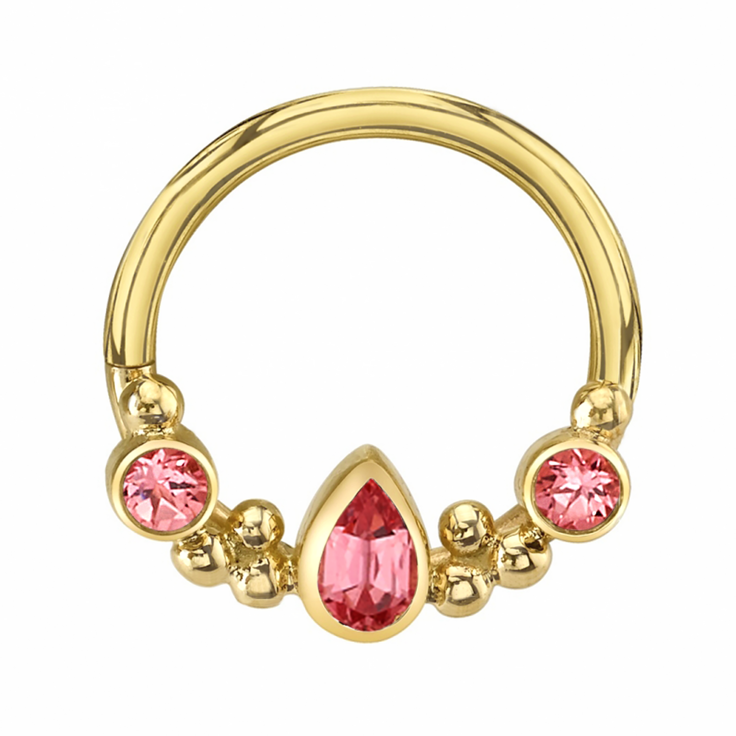 Inside Out Eden Pear Seam Ring