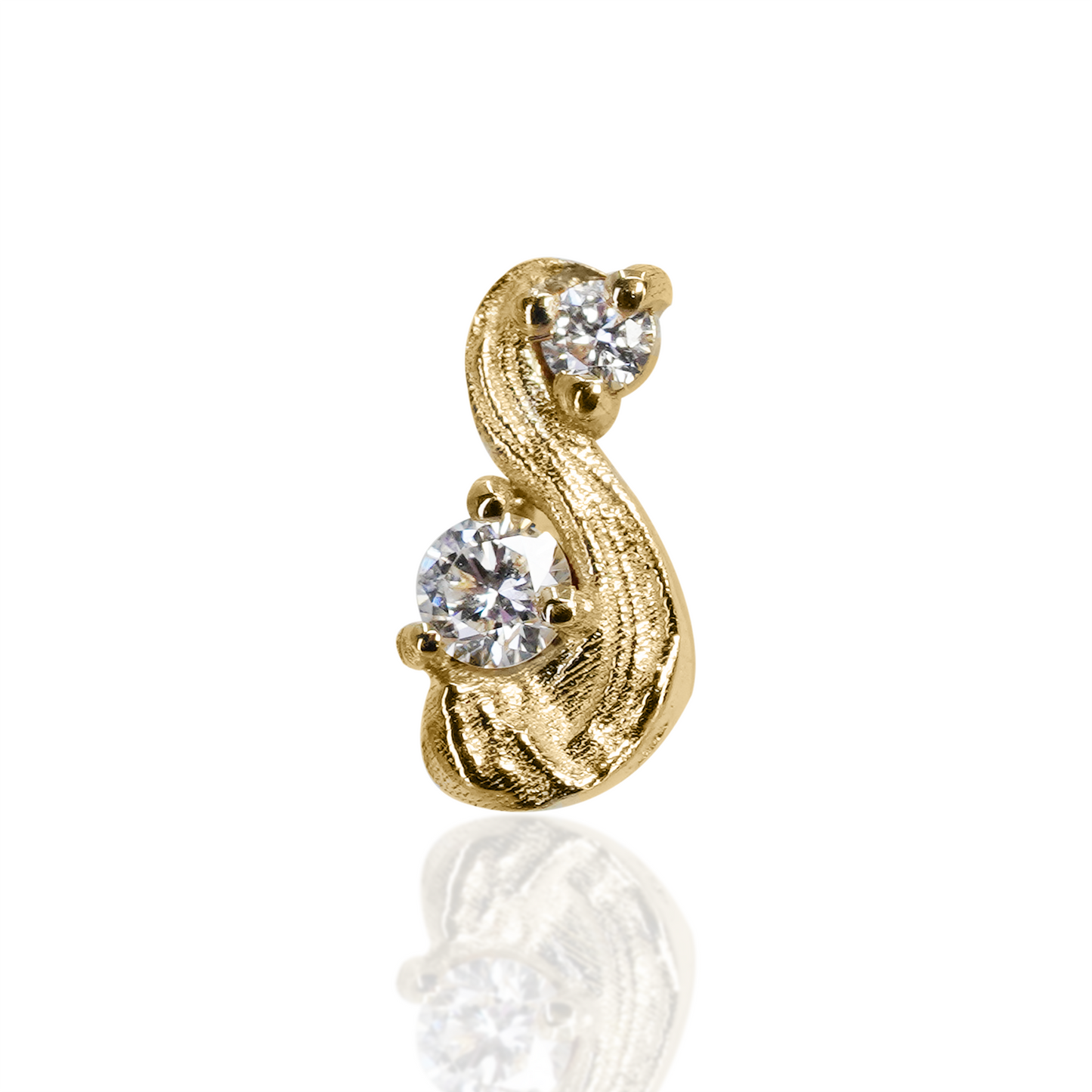 Renoir Breeze Threaded End with Diamond