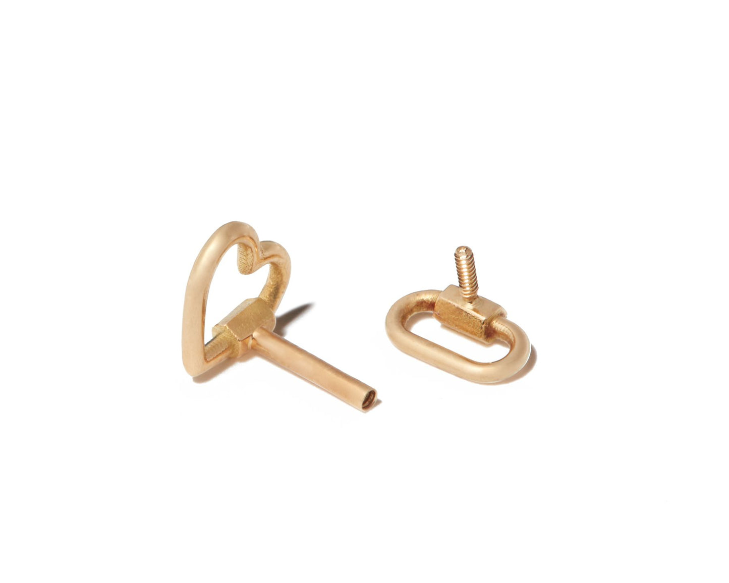 Marla Aaron Lockette Threaded Earrings