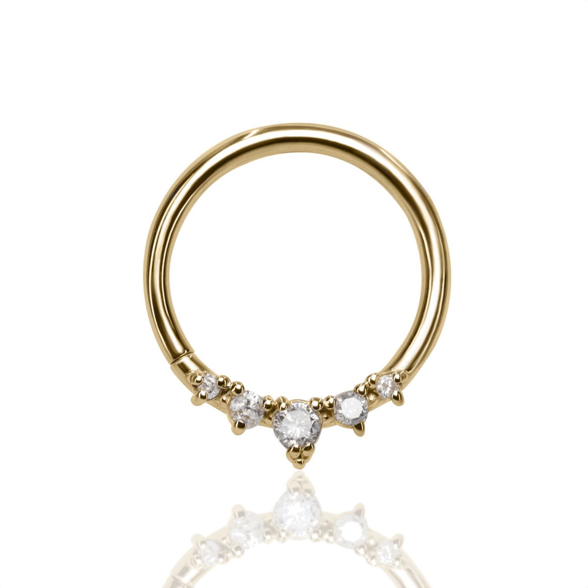 Throne Seam Ring | 16 Gauge, 7/16"