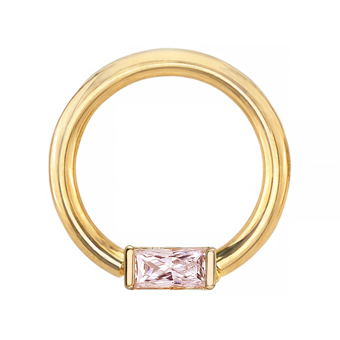 Baguette Bar Seam Ring