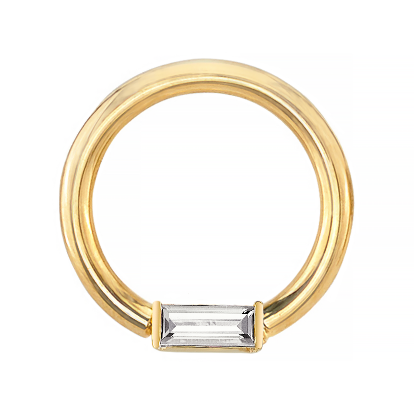 Baguette Bar Seam Ring