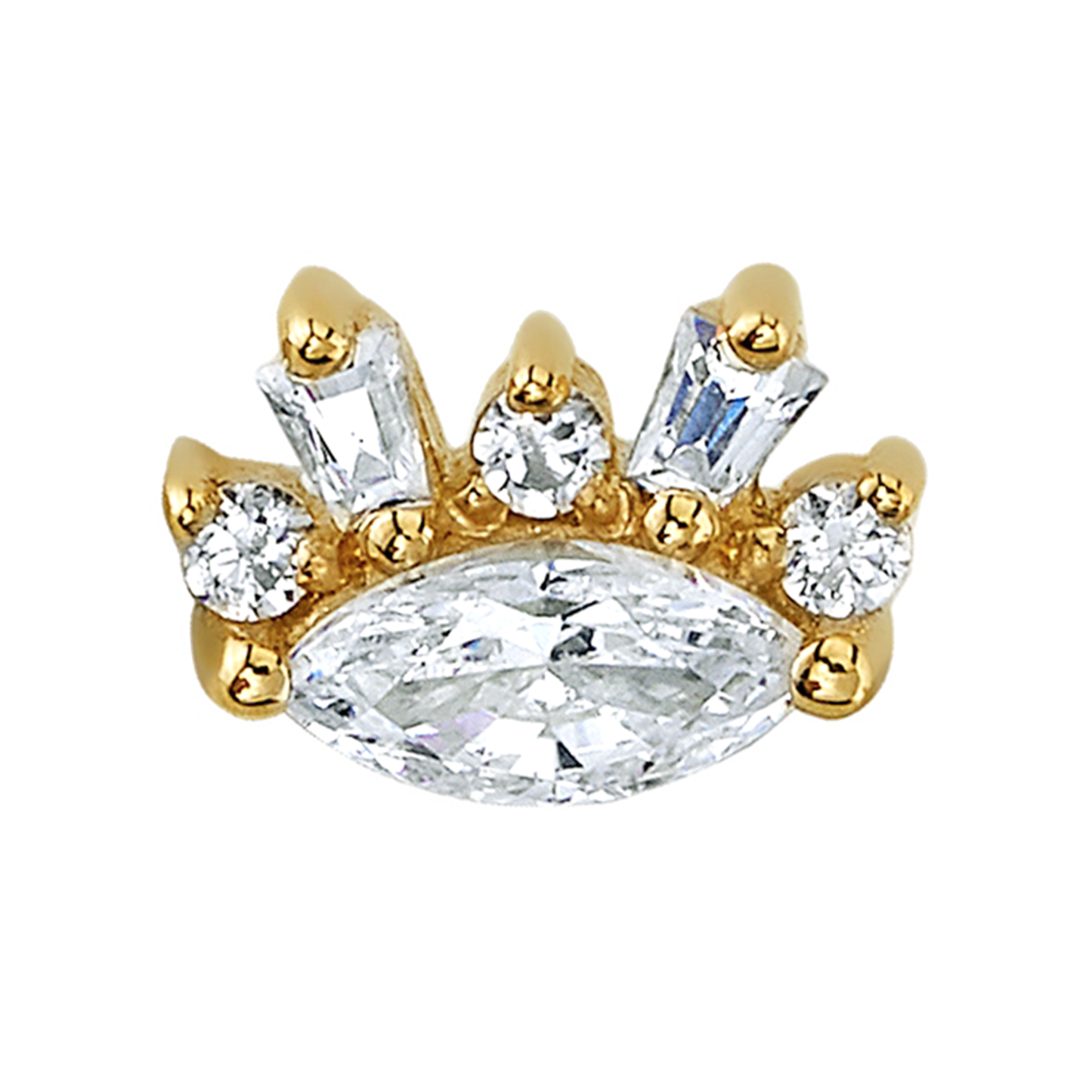 Diamond Change of Heart Threaded End