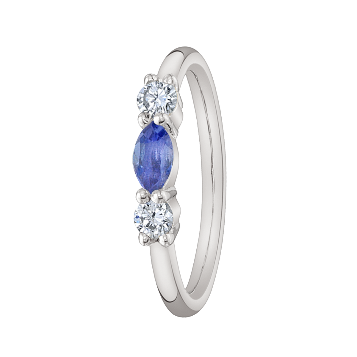 Kai Seam Ring with Gemstones