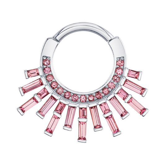 Mountain of Light Hinge Ring