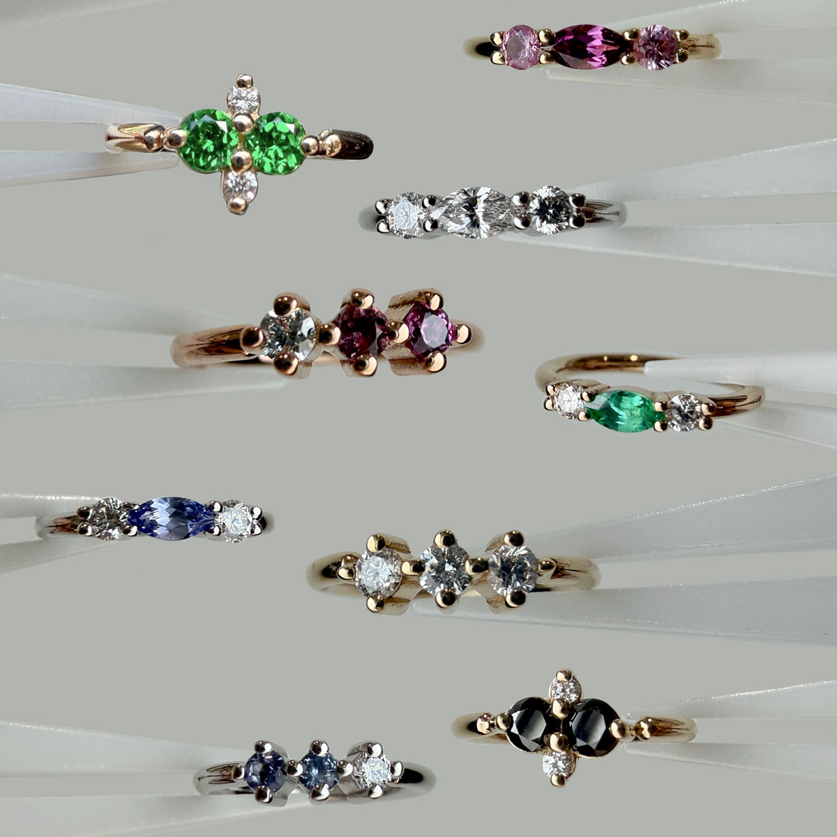 Quad Prong Seam Ring