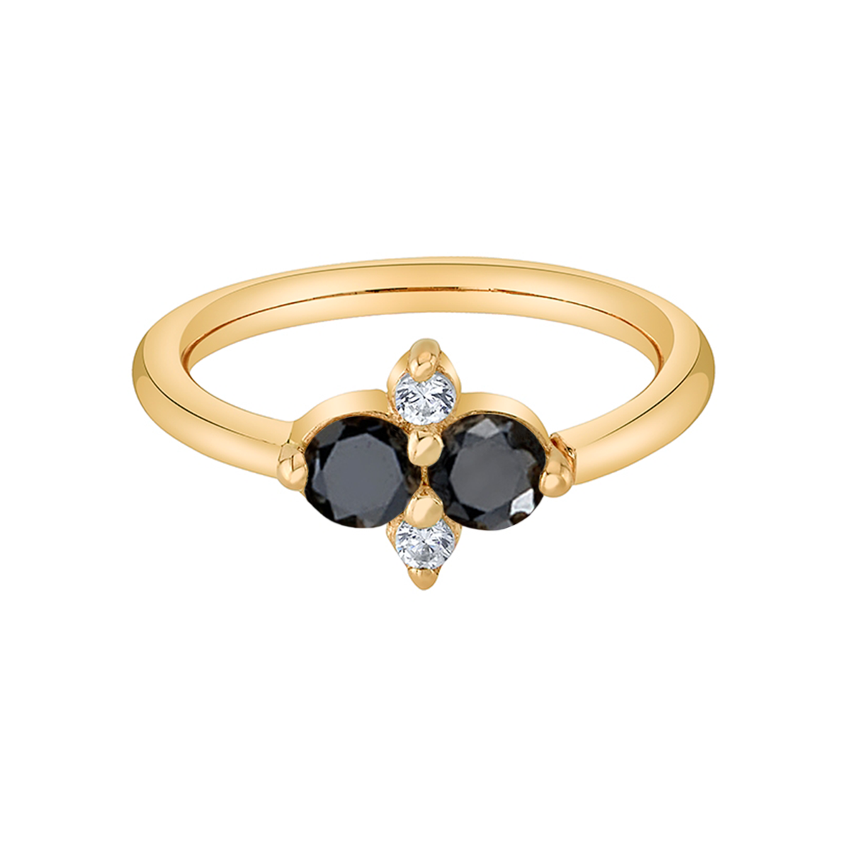 Quad Prong Seam Ring