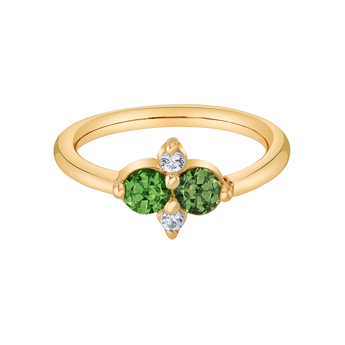 Quad Prong Seam Ring