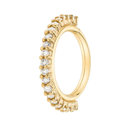 Diamond Telesto Seam Ring