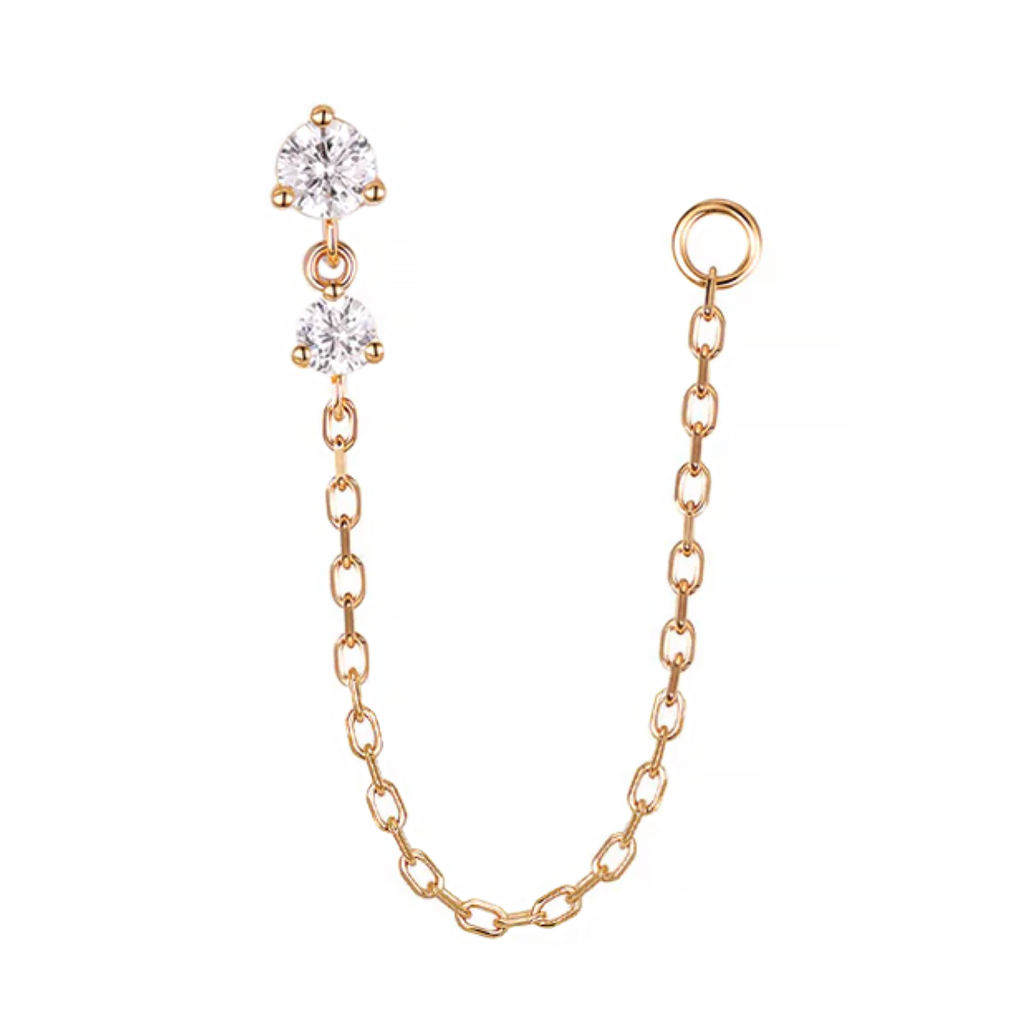 Diamond Spark Lasso Threadless End