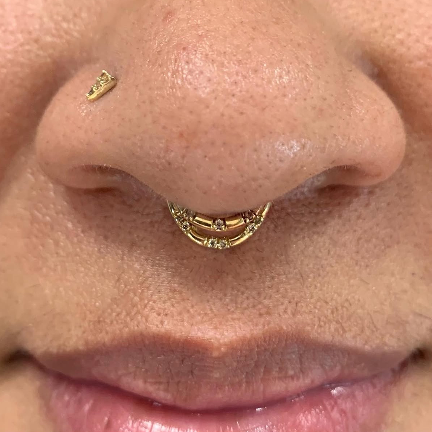 Criminally Humble Stacked Hinge Ring