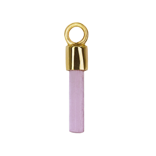 Rose Quartz Kiss Dangle