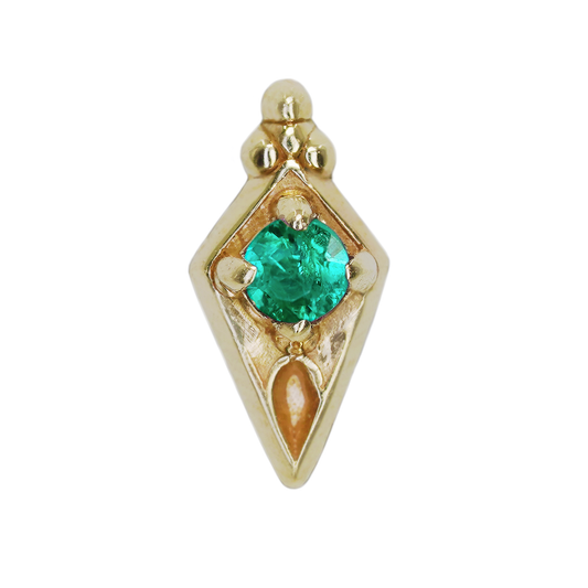 Gemstone Rhombus End