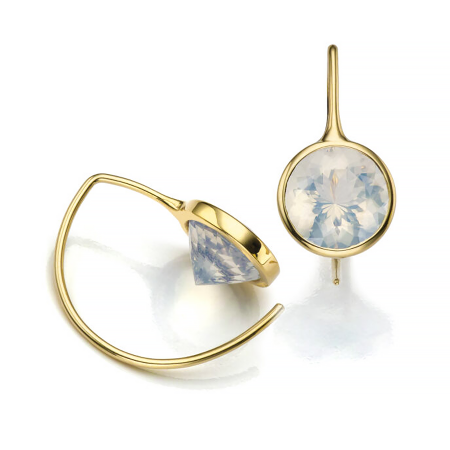 Oregon Opal Comet Earrings